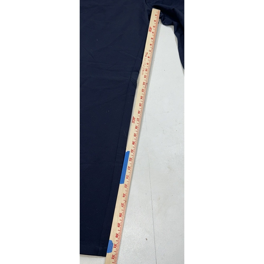 NWT ZYIA Mens Large‎ 32" Inseam Navy Office Chino Pants Stretch - Picture 7 of 7